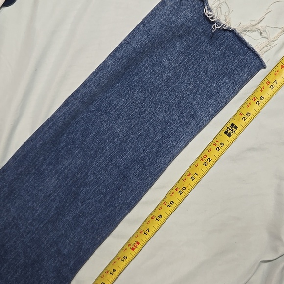 Loft The Skinny Jeans Raw Hem Sz 27 - Picture 10 of 10